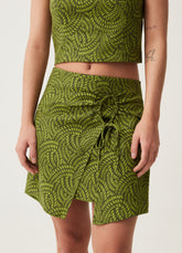 Ovs Sarong Skirt With All-Over Print